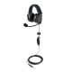 UA6000H_F   WIRED HELICOPTER PILOT HEADSET, CARBON FIBER