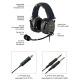 UA6000H_F   WIRED HELICOPTER PILOT HEADSET, CARBON FIBER