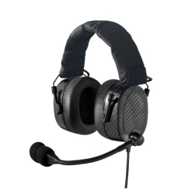 UA6000F   WIRED FIXED WING PILOT HEADSET, CARBON FIBER