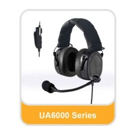 UW6000   Inbertec Ground Support Wireless Headset Carbon Fiber