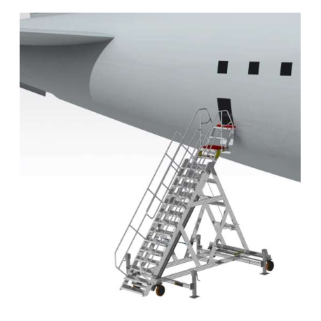 THS Compartment Access Stand Narrow Body