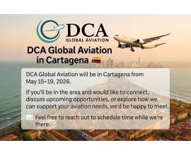 DCA Global Aviation - Cartagena - Colombia - MAY 15-19 2026